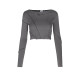 Karl Kani Γυναικεία μακρυμάνικη μπλούζα Small Signature Rib Longsleeve